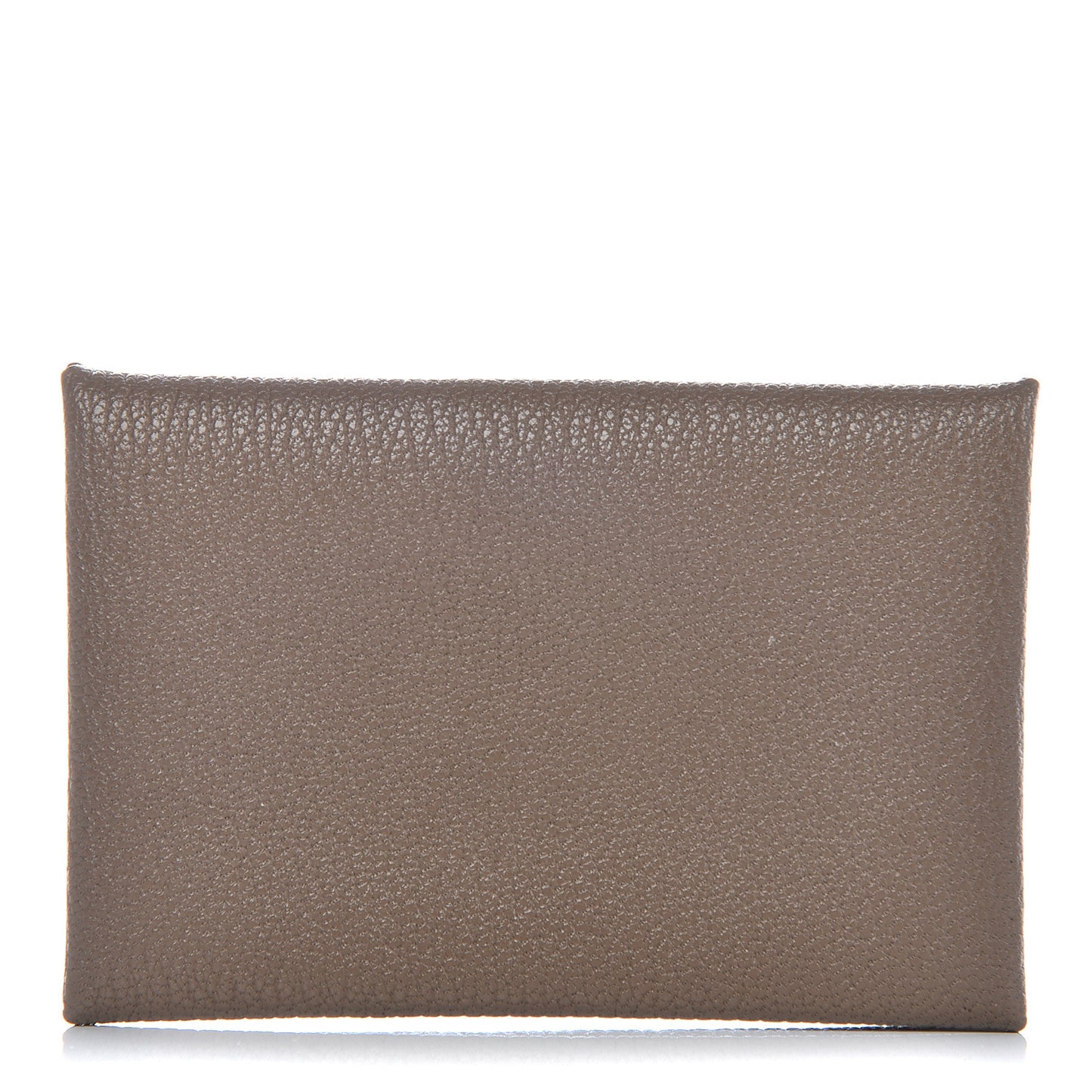 Chevre Mysore Calvi Card Case Etoupe