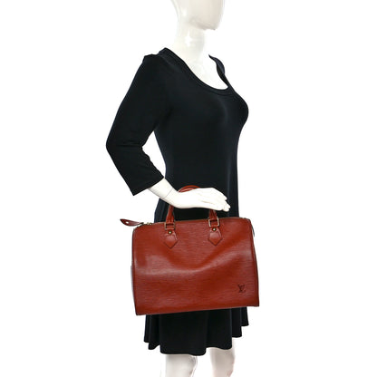 Louis Vuitton Epi Speedy 30 Kenyan Fawn 2 of 12