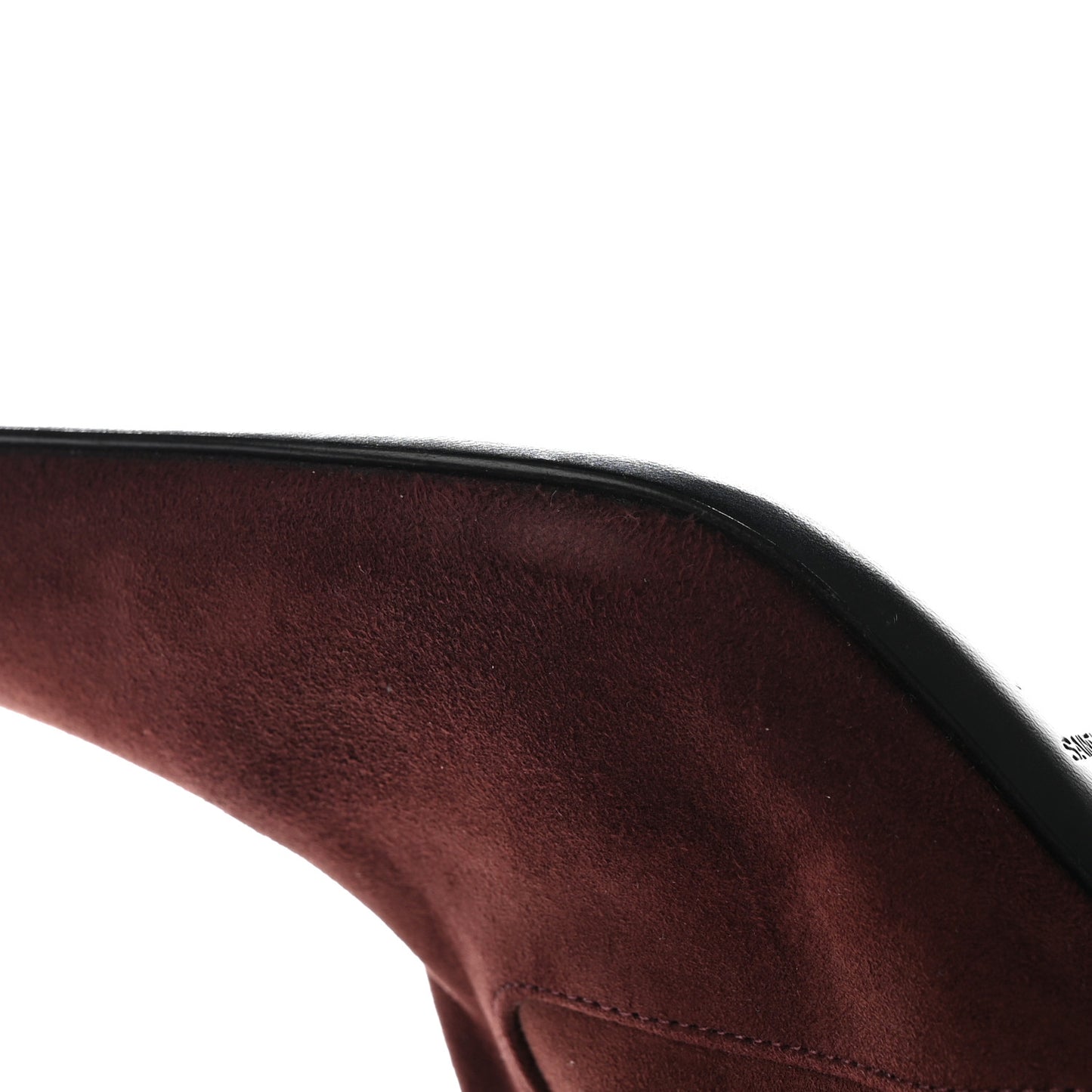 Suede Babies Over The Knee Boots 36.5 Amaranto