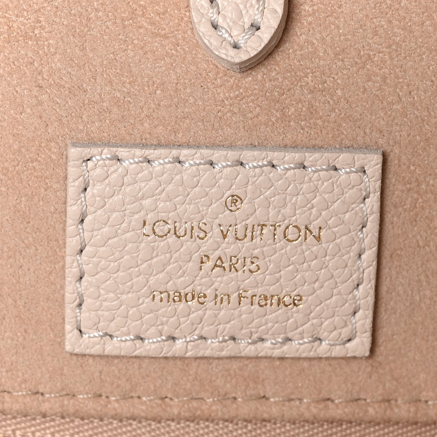 Empreinte Monogram Spring In The City Onthego MM Kaki Beige Cream