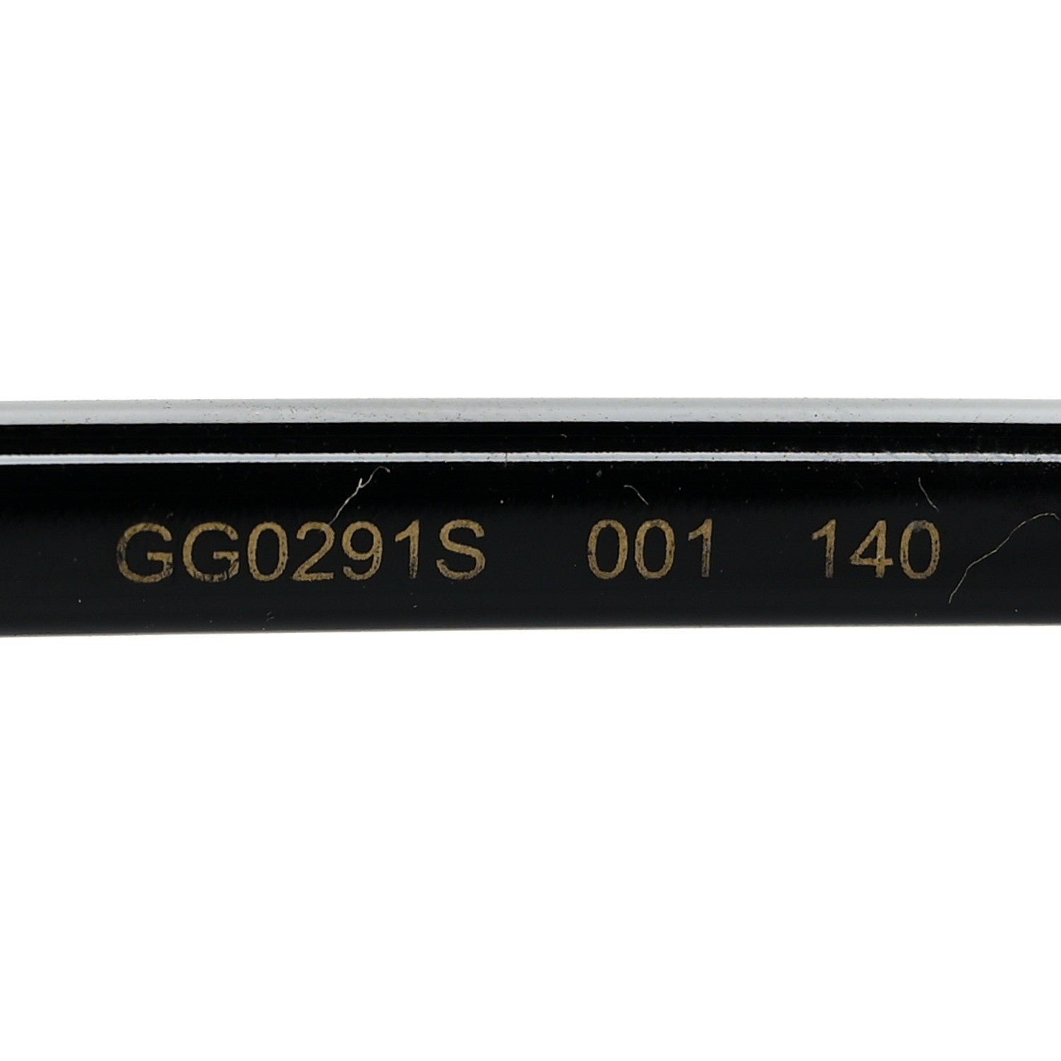 Gucci Metal Rimless Square Sunglasses GG0291S Black Gold 5 of 8
