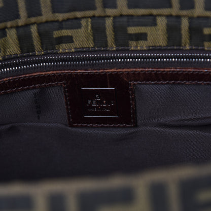 Fendi Zucca Messenger Bag Tobacco 6 of 9