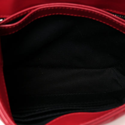 Saint Laurent Calfskin Y Quilted Monogram Toy Loulou Crossbody Bag New Lipstick 5 of 11