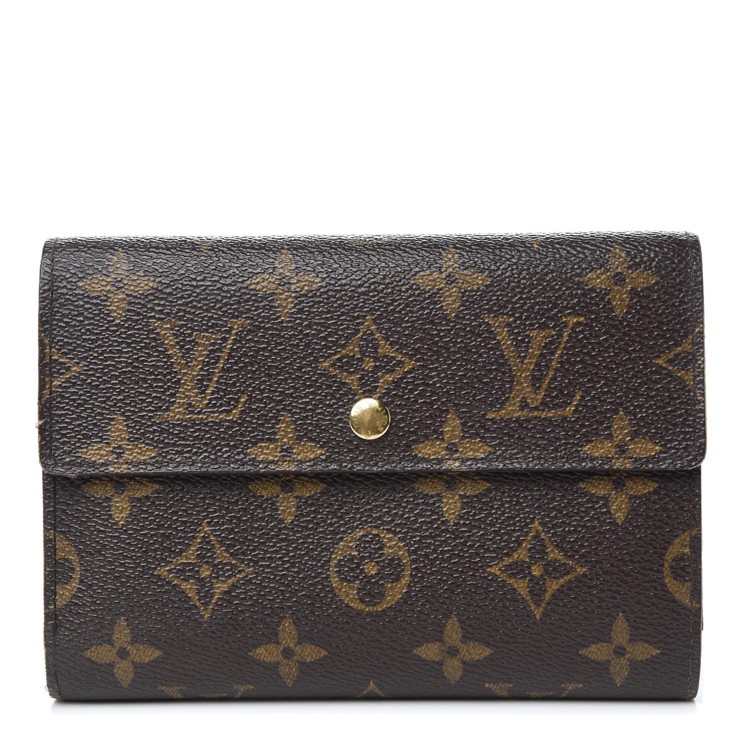 Louis Vuitton Monogram Porte Tresor Etui Papiers Wallet 1 of 11