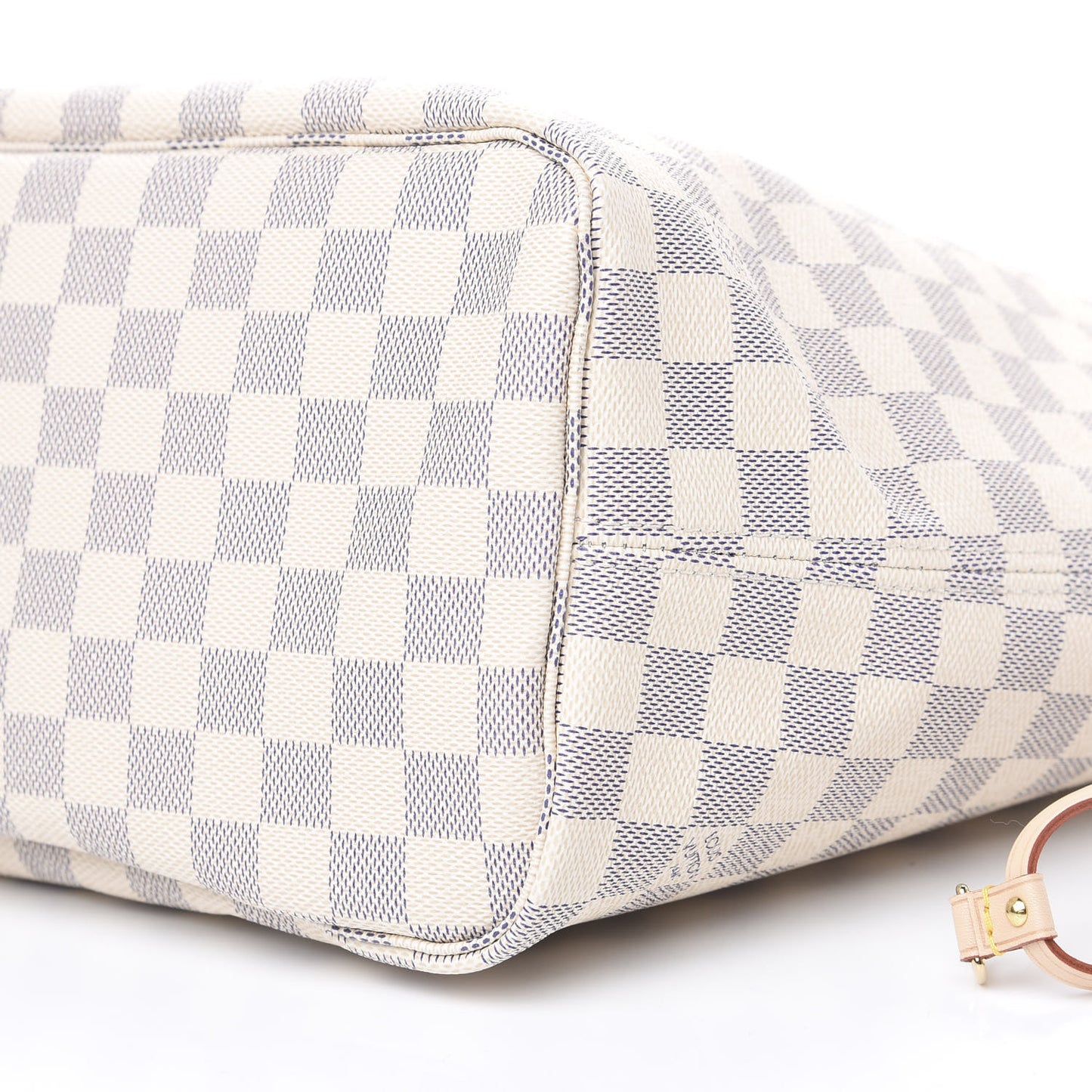 Damier Azur Neo Neverfull MM Rose Ballerine