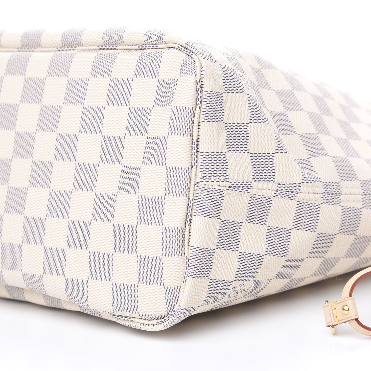 Louis Vuitton Damier Azur Neo Neverfull MM Rose Ballerine 8 of 10