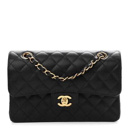 Chanel Caviar Quilted Small Double Flap Black 1 of 9
