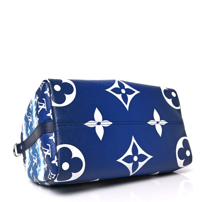 Louis Vuitton Monogram Escale Speedy Bandouliere 30 Blue 4 of 8