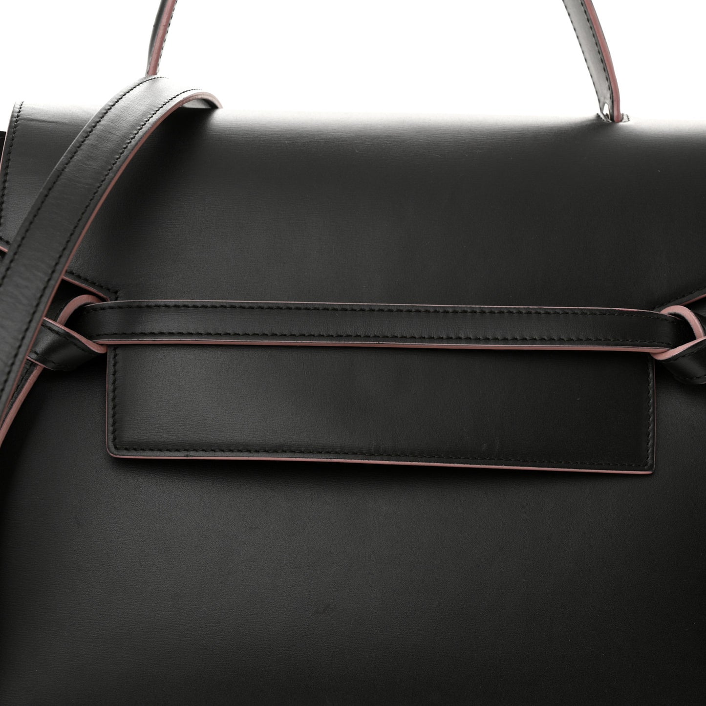 Palmelato Calfskin Mini Belt Bag Espresso