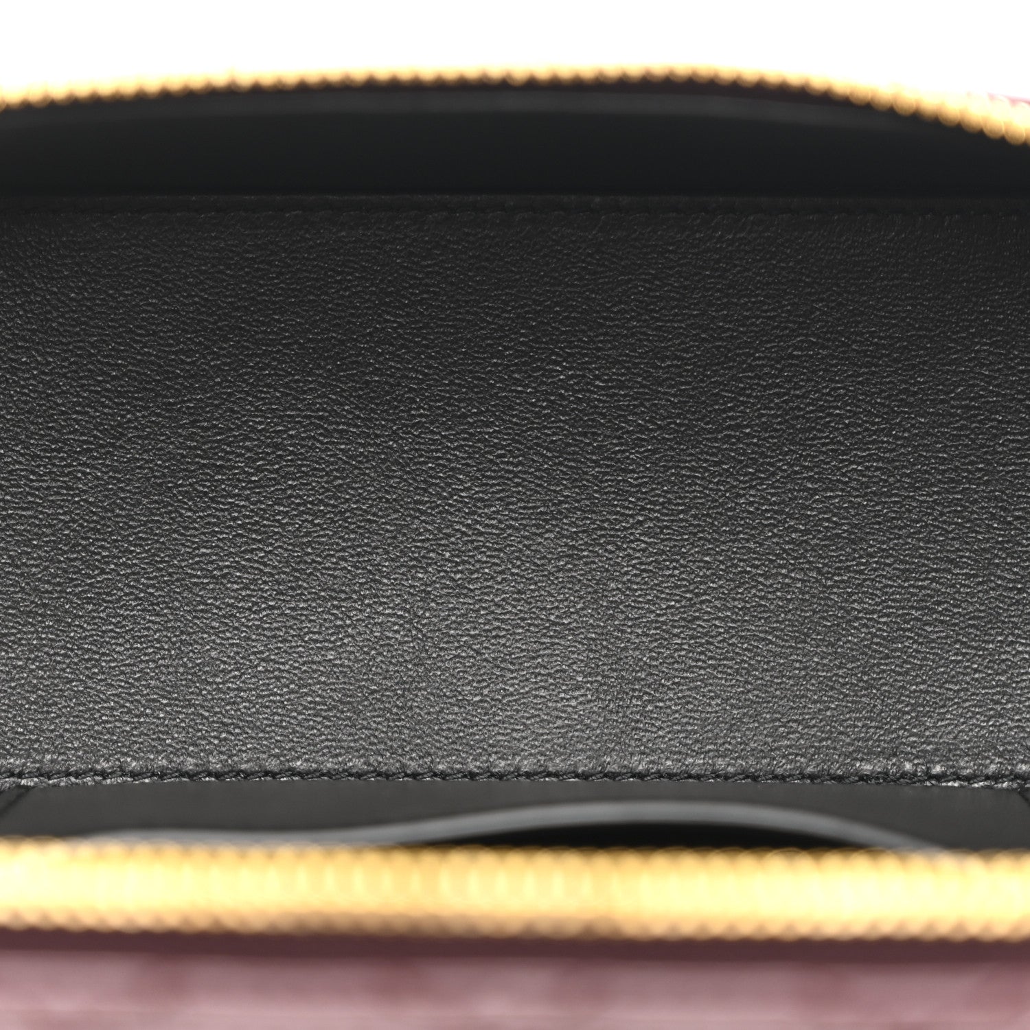 Saint Laurent Lambskin Quilted Mini Gaby Vanity Case  Rouge Cabernet 5 of 11