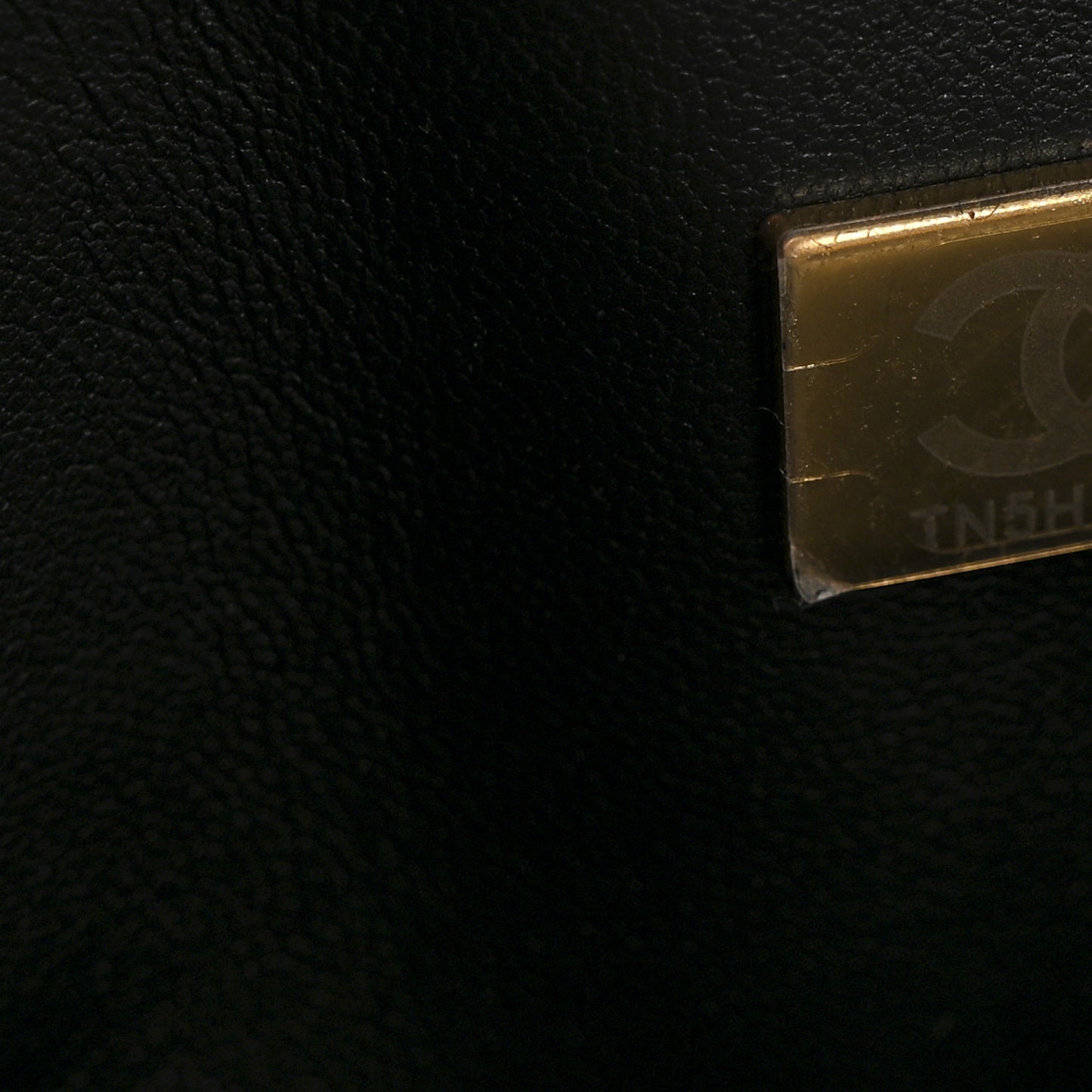 Lambskin Quilted Small Double Flap Black