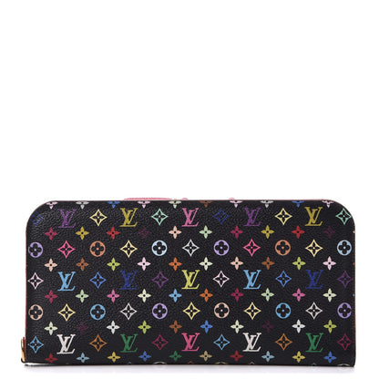 Louis Vuitton Monogram Multicolor Insolite Wallet Black Grenade 1 of 7