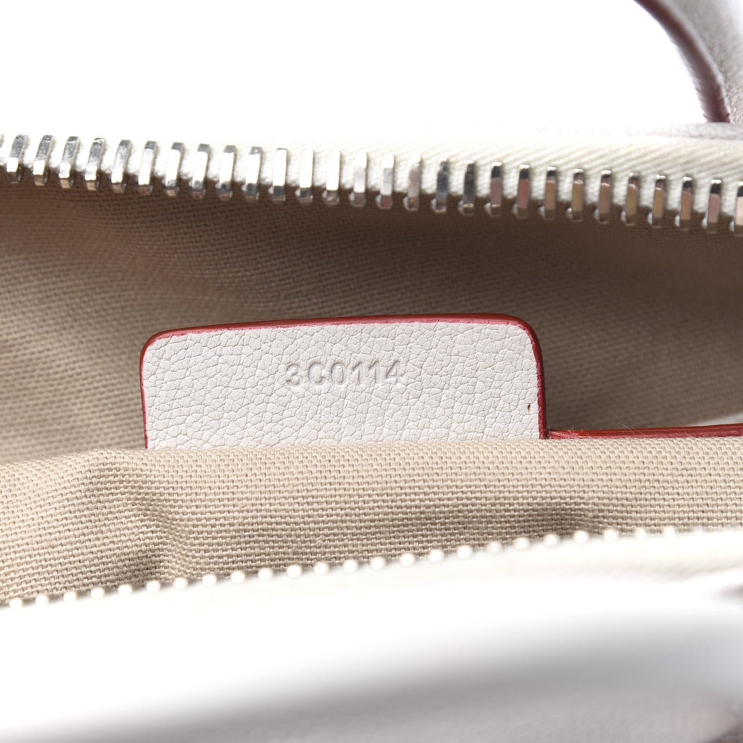 Sugar Goatskin Small Antigona White