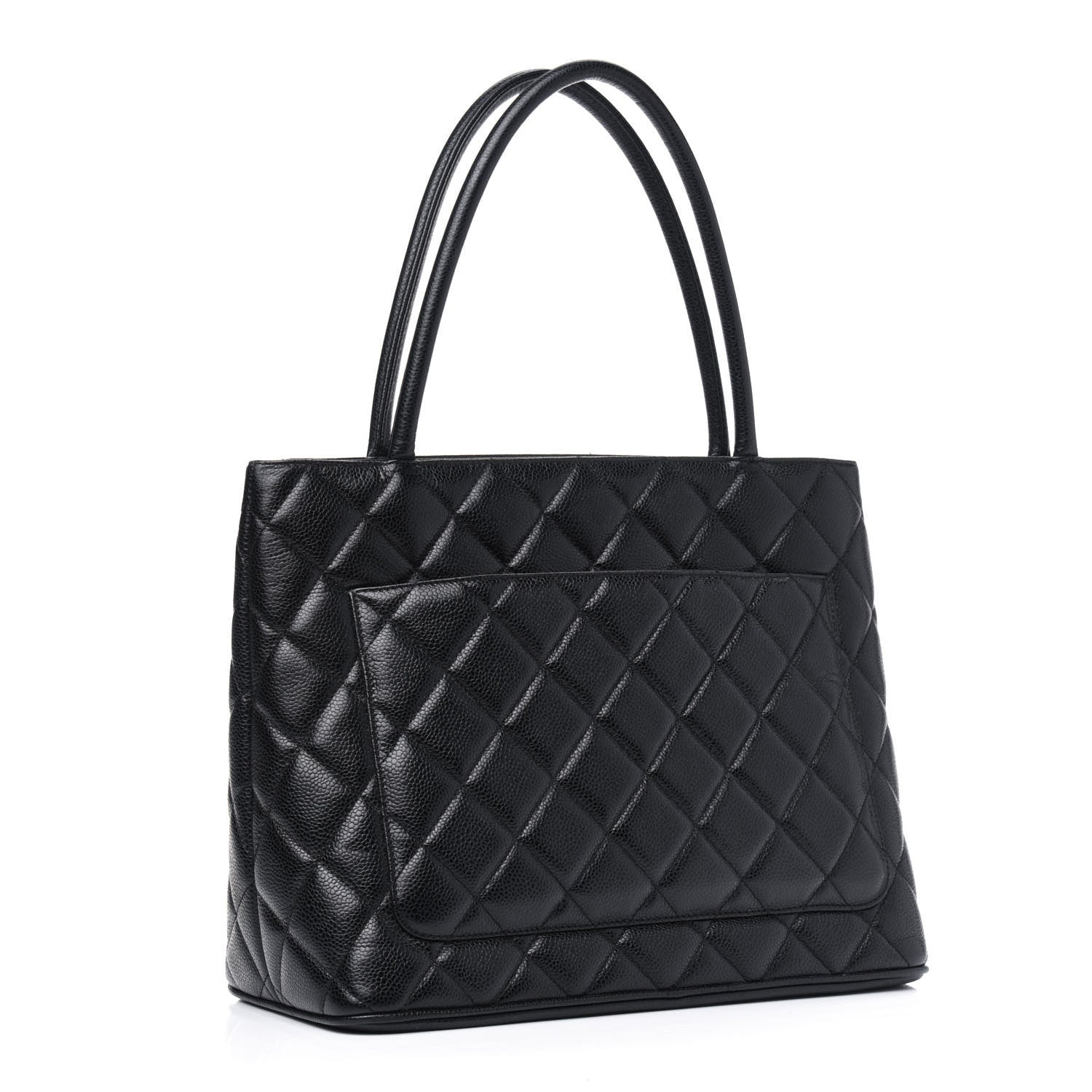 Chanel Caviar Quilted Medallion Tote Black 2 of 5