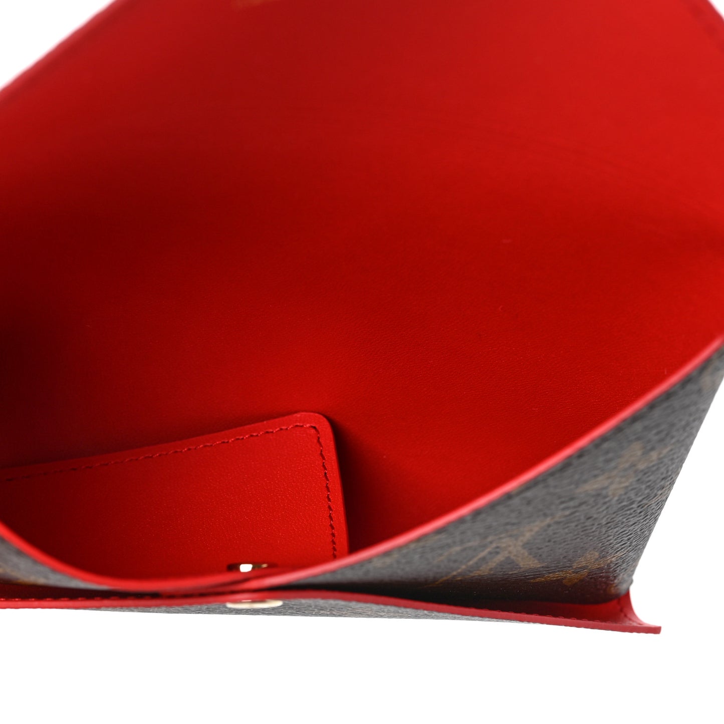 Monogram Medium Kirigami Pochette Insert Coquelicot