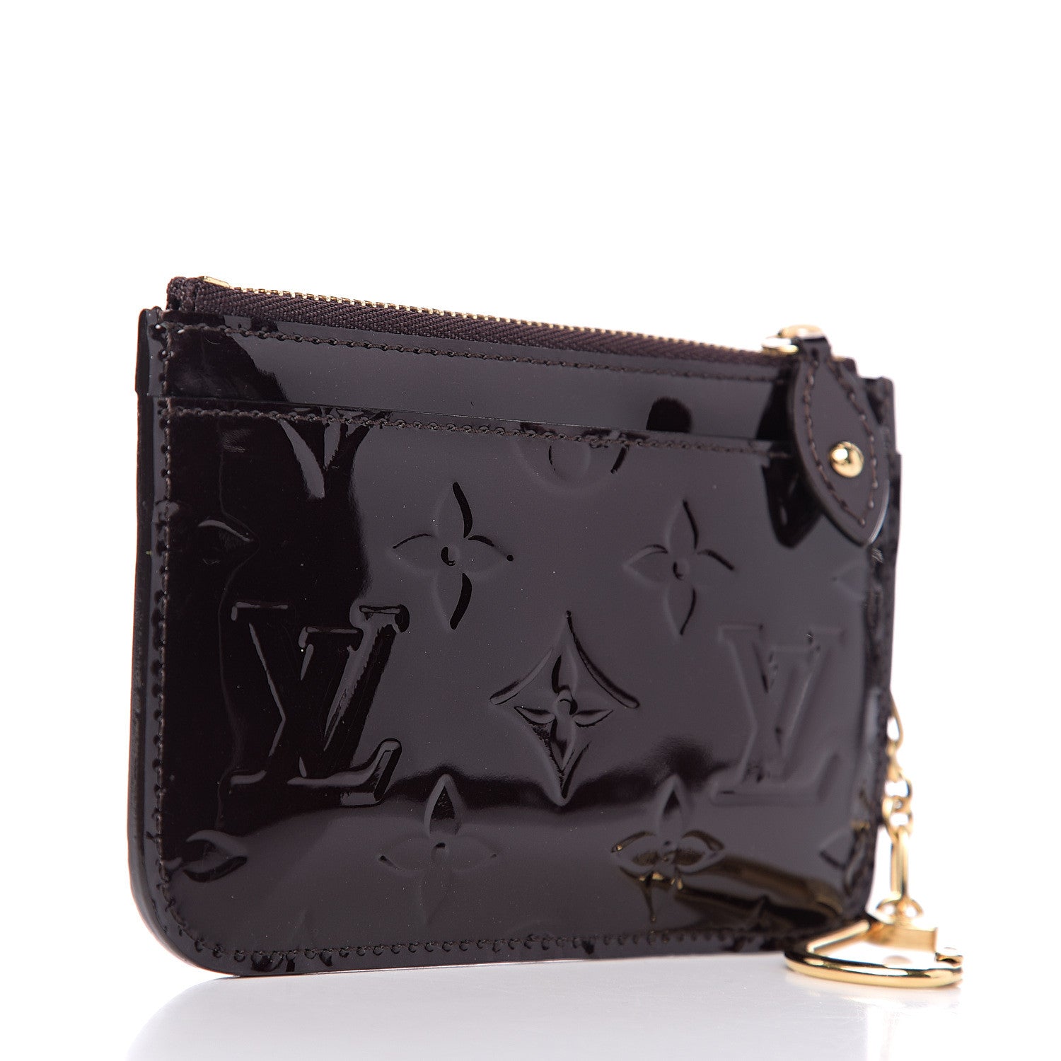Louis Vuitton Vernis Key Pouch Amarante 2 of 6