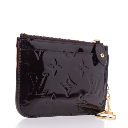 Louis Vuitton Vernis Key Pouch Amarante 2 of 6