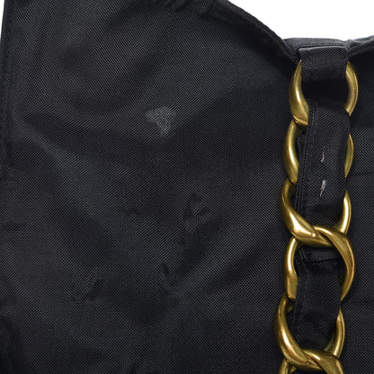 Chanel Canvas Chain Jumbo CC Tote Black 11 of 16