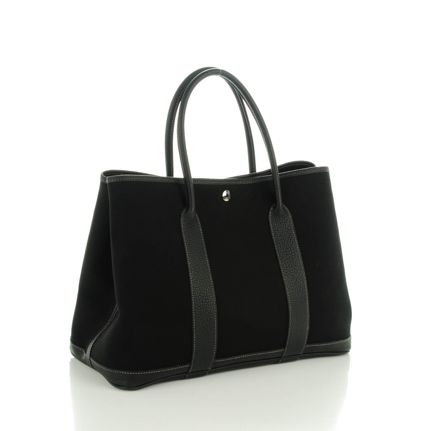 Hermes Toile Negonda Garden Party Tote 36 MM Black 3 of 6