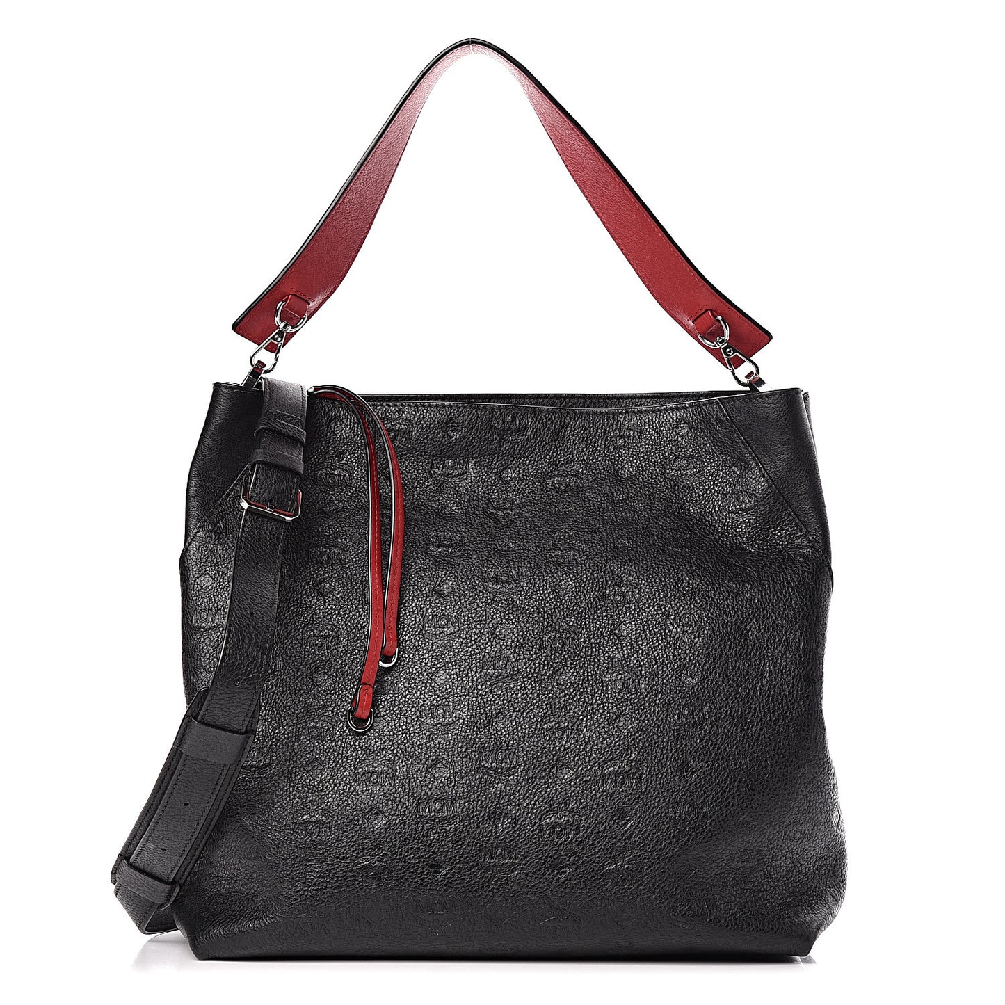 Calfskin Ottomar Large Klara Hobo Black
