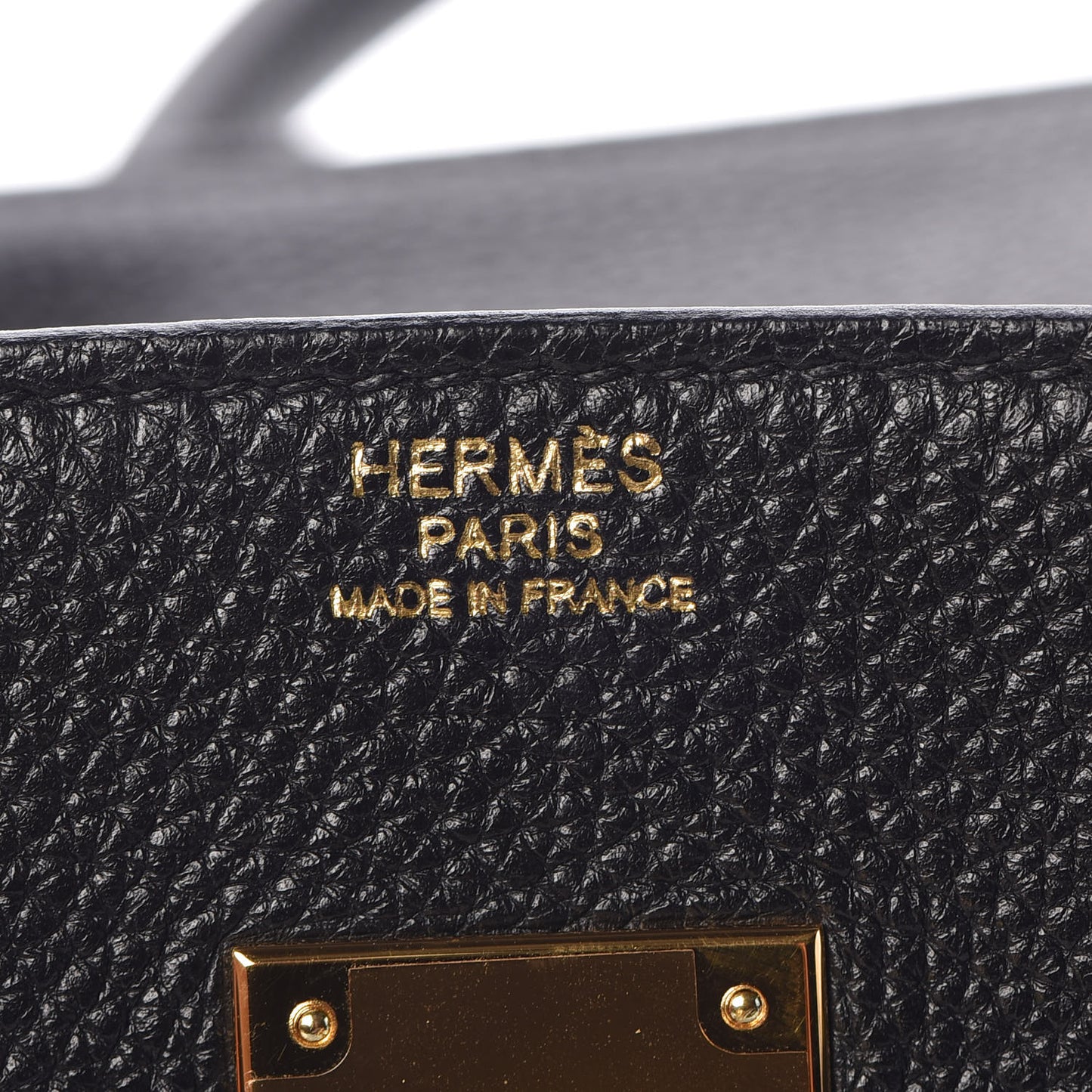 Togo Birkin 30 Black