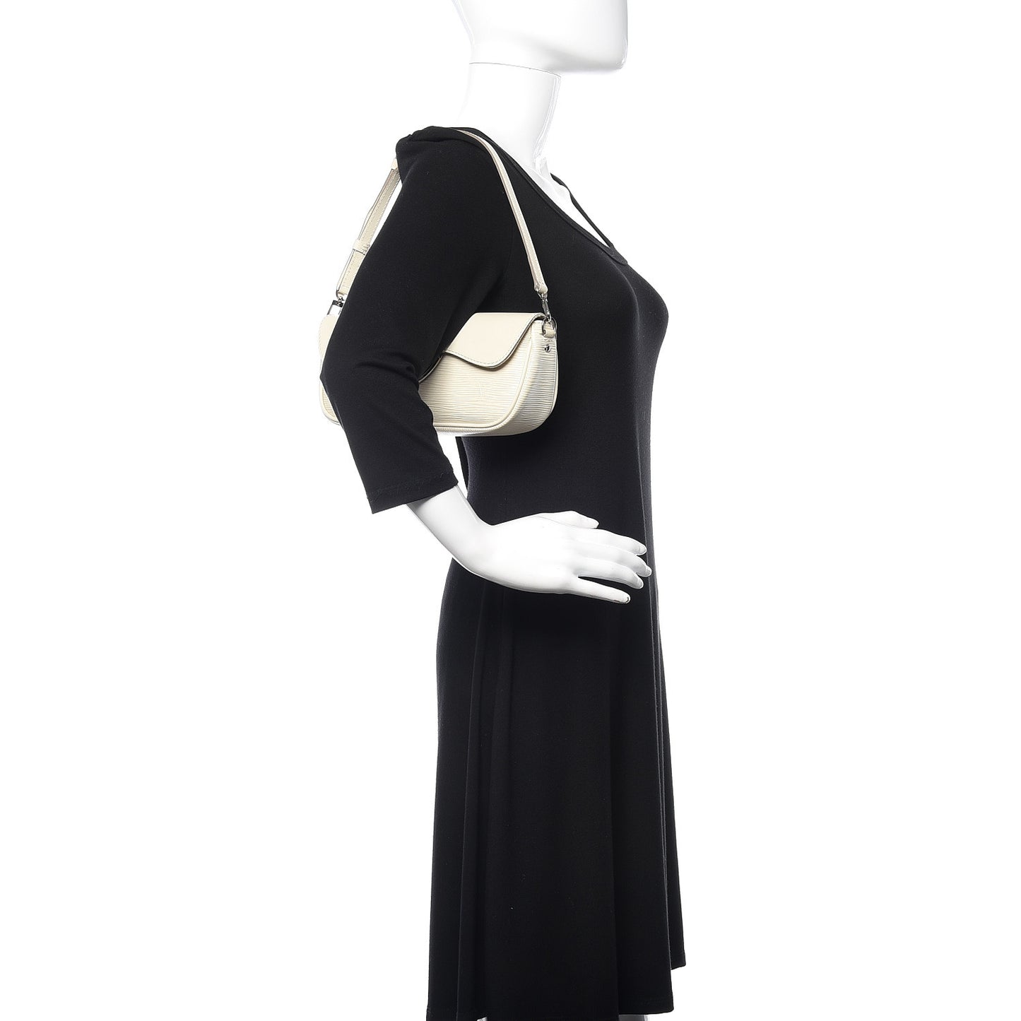 Epi Montaigne Clutch Ivory
