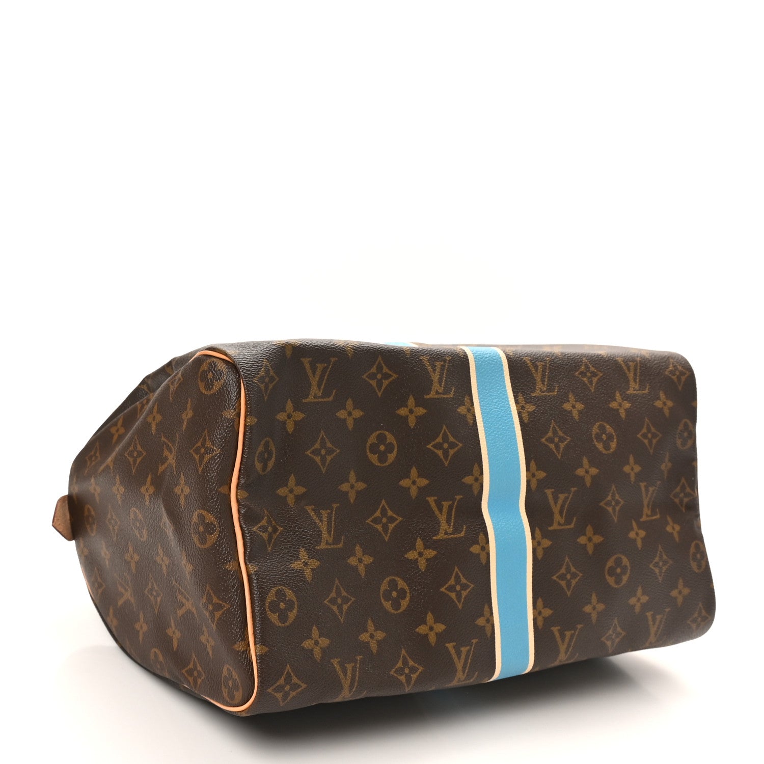 Louis Vuitton Monogram My LV Heritage Speedy 35 Ivory Blue 4 of 10