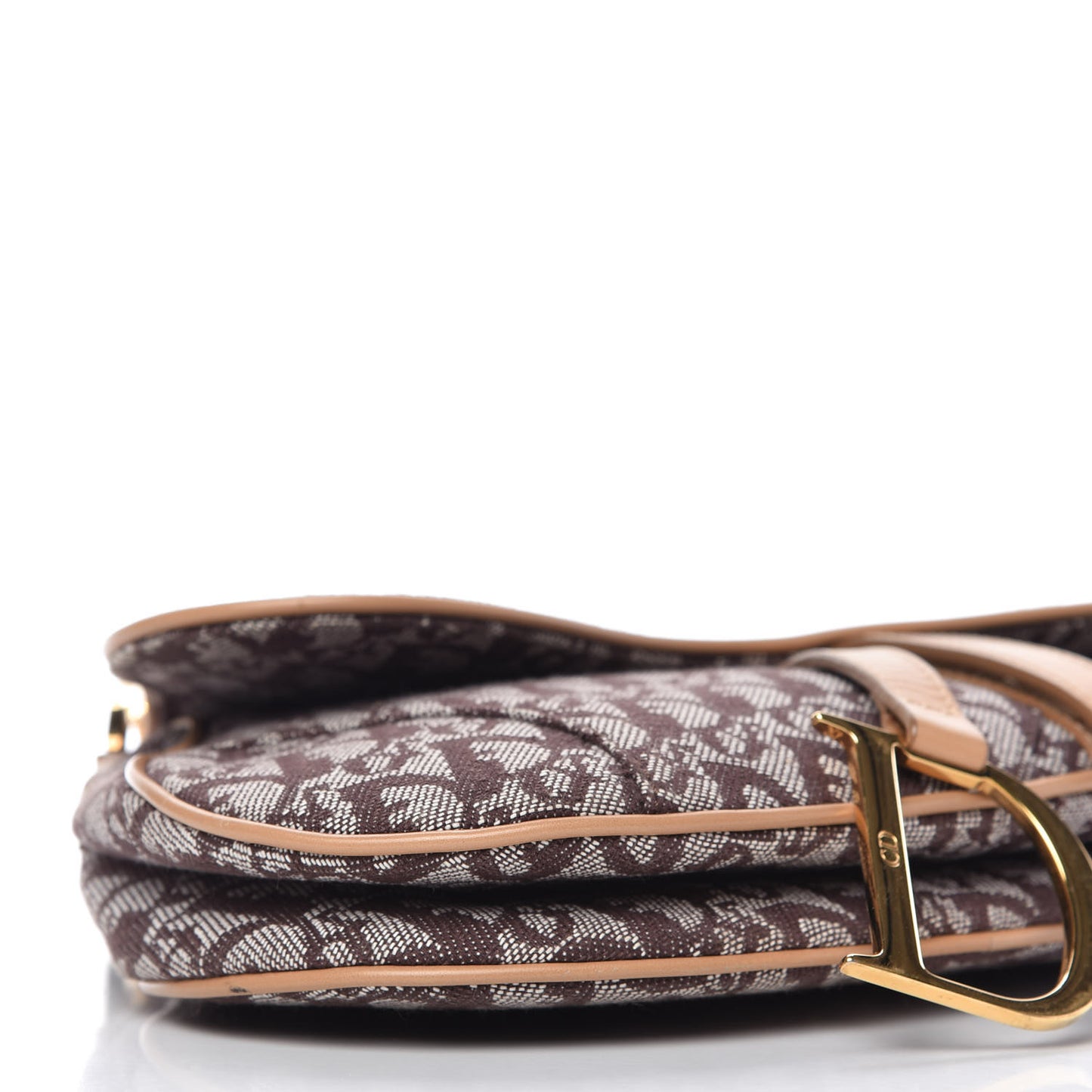 Monogram Saddle Bag Brown