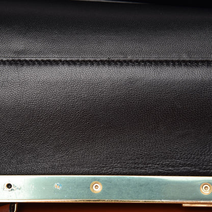 Celine Calfskin Vertical Clasp Cabas Marron Terracotta 7 of 8