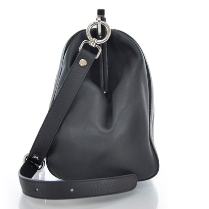 FASHIONPHILE MARNILeatherFrameShoulderBagBlack 6 of 7