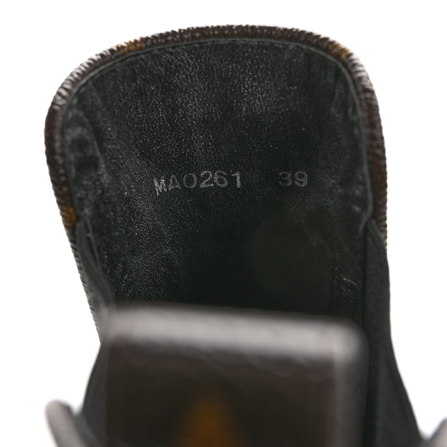 Patent Monogram LV Beaubourg Ankle Boots 39 Black