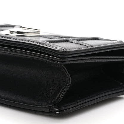 Christian Dior Lambskin Baby Diorama Flap Bag Black 10 of 10