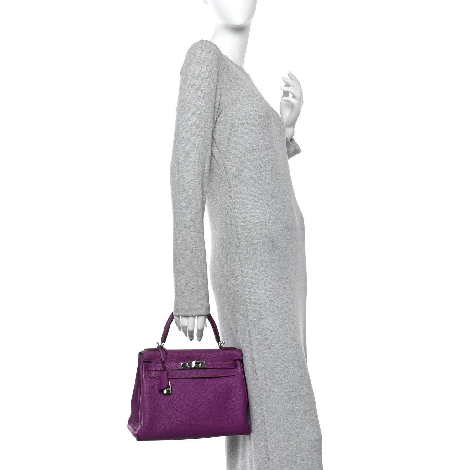 Hermes Togo Kelly Retourne 28 Anemone 2 of 15