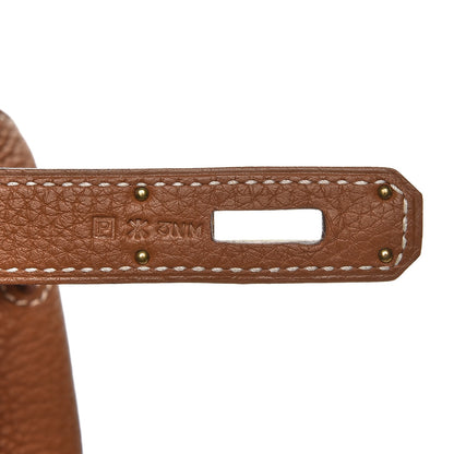 Hermes Togo Kelly Retourne 35 Gold 9 of 34