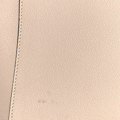 Burberry Soft Grain Calfskin Medium Buckle Tote Limestone 16 of 16