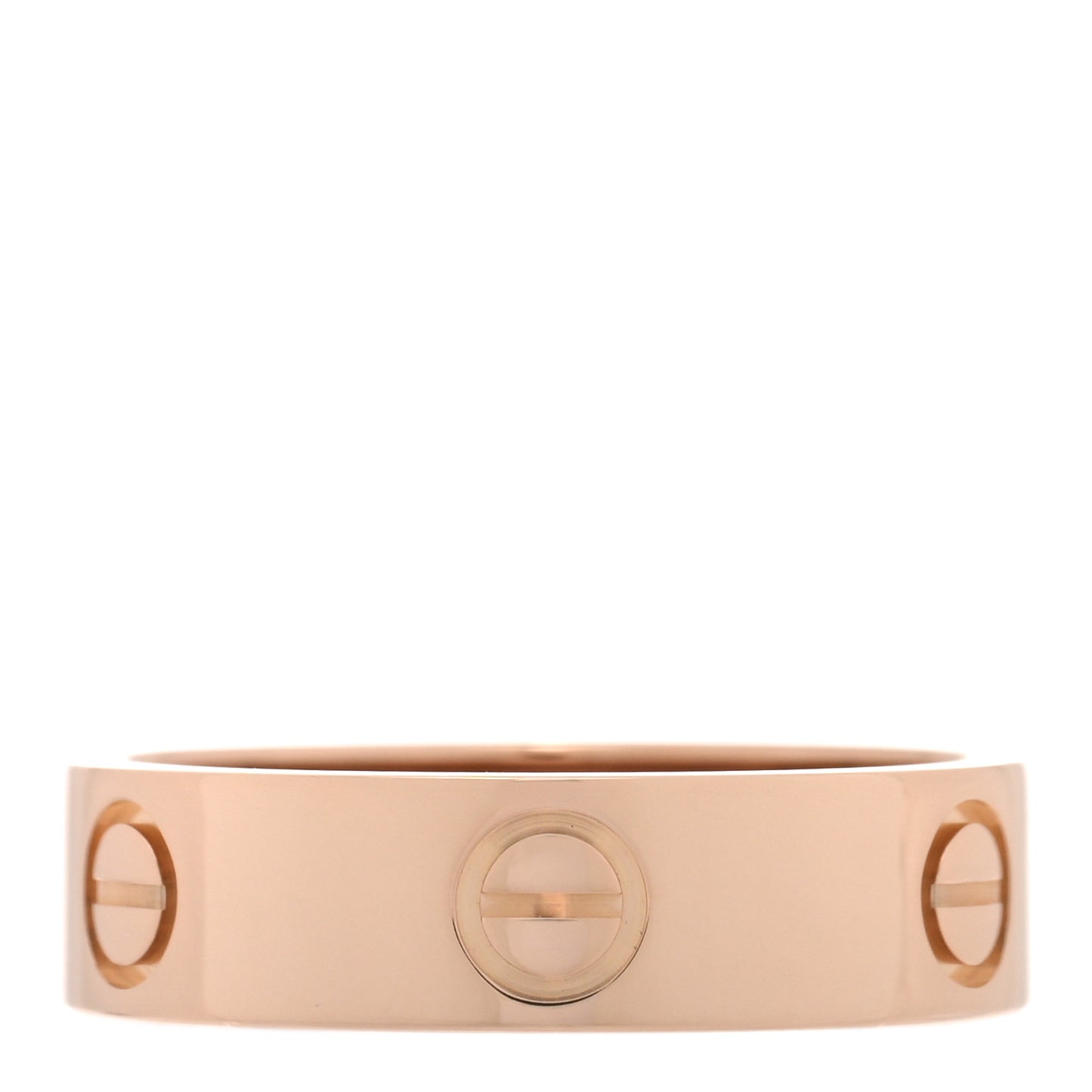18K Pink Gold 5.5mm LOVE Ring 57 8