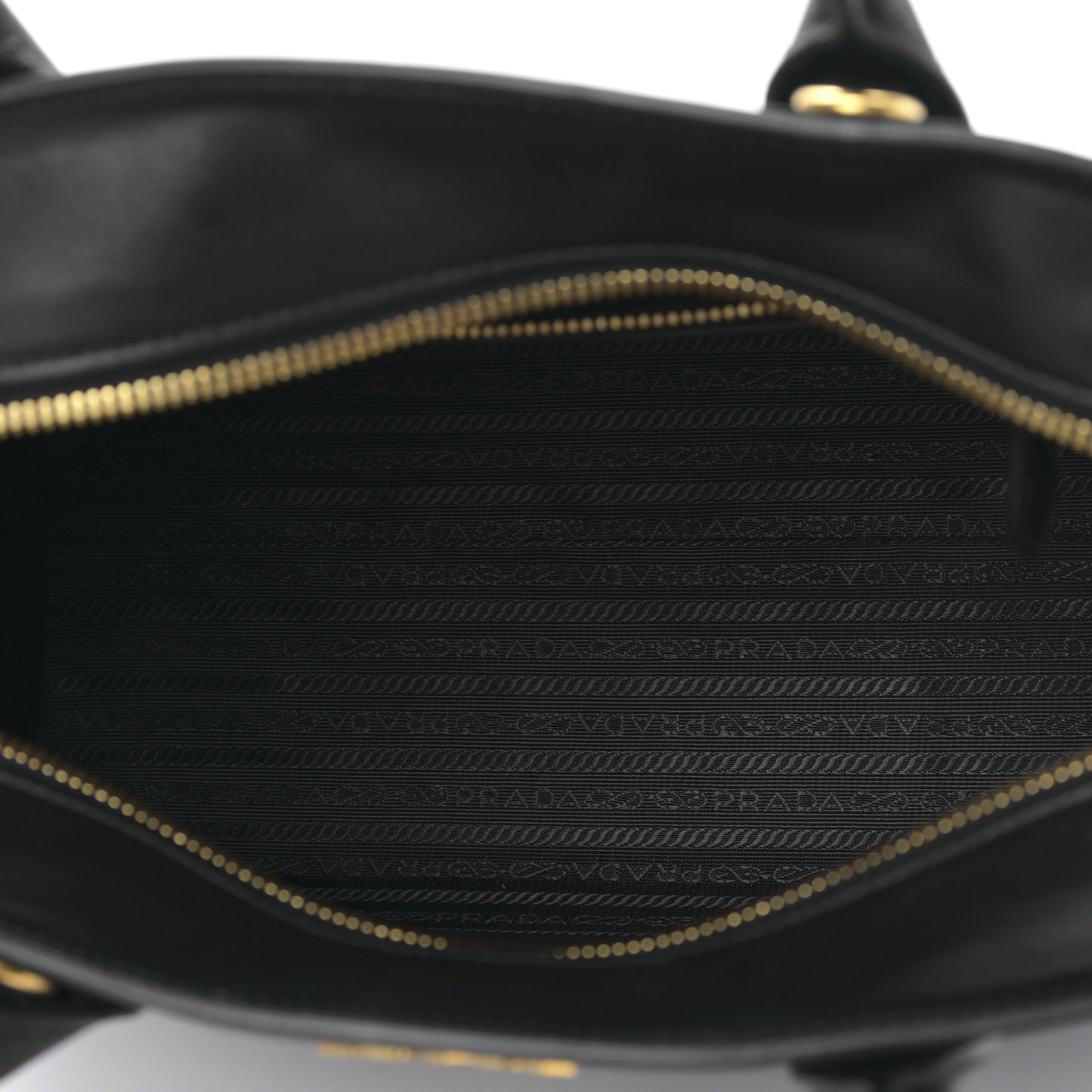 Saffiano City Calfskin Medium Esplanade Tote Black