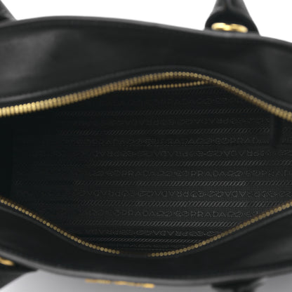 Prada Saffiano City Calfskin Medium Esplanade Tote Black 5 of 8