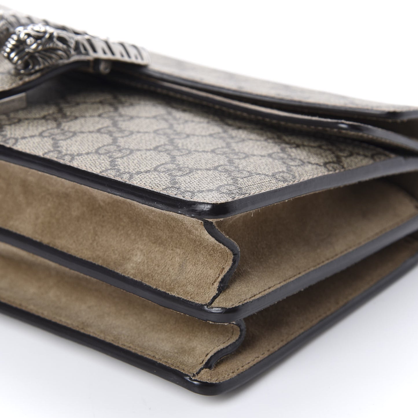 GG Supreme Monogram Small Dionysus Shoulder Bag Taupe