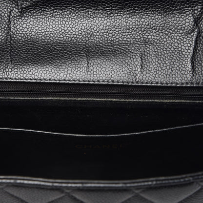 Chanel Caviar Jumbo Single Flap Black 11 of 11
