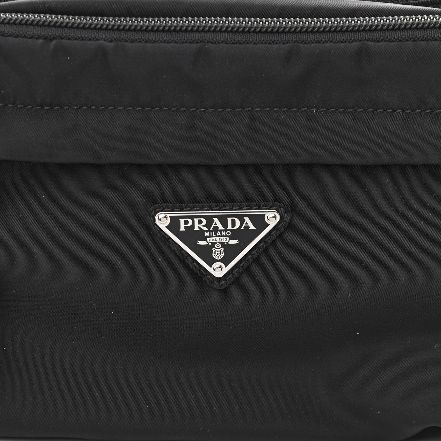 Tessuto Nylon Belt Bag Black