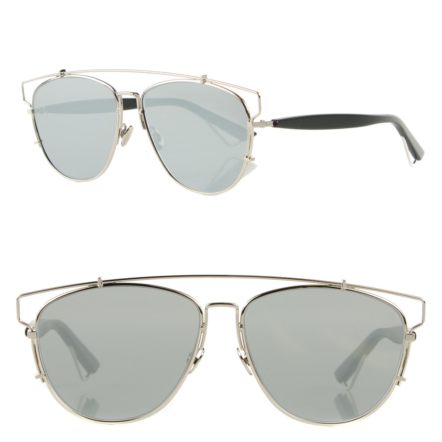 Christian Dior Technologic Sunglasses Silver 1 of 8
