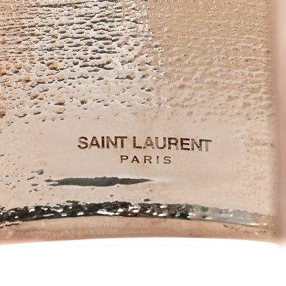 Saint Laurent Brass Cuff Bracelet S Brass 4 of 5