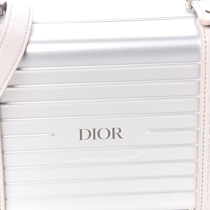 Christian Dior X RIMOWA Aluminum Personal Clutch On Strap Silver 12 of 13