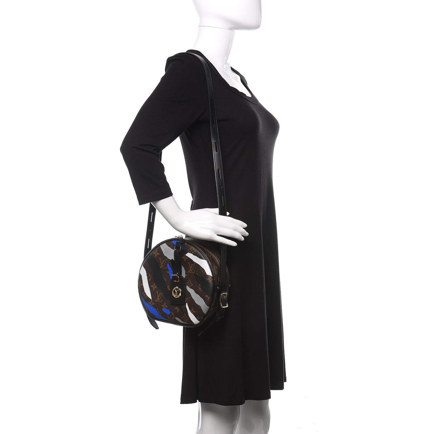 Smooth Calfskin Medium Diorissimo Tote Blue