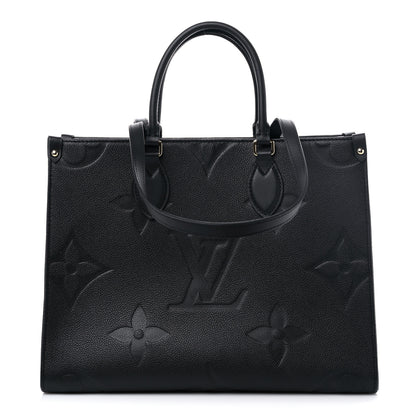 Louis Vuitton Empreinte Monogram Giant Onthego MM Black 1 of 8