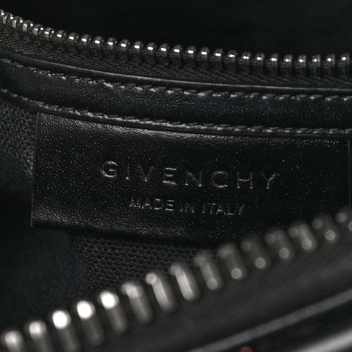 Shiny Lord Calfskin Mini Antigona Black