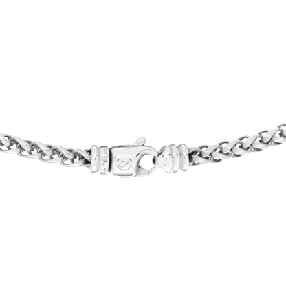 David Yurman Sterling Silver 4mm Wheat Chain Necklace 4 of 4