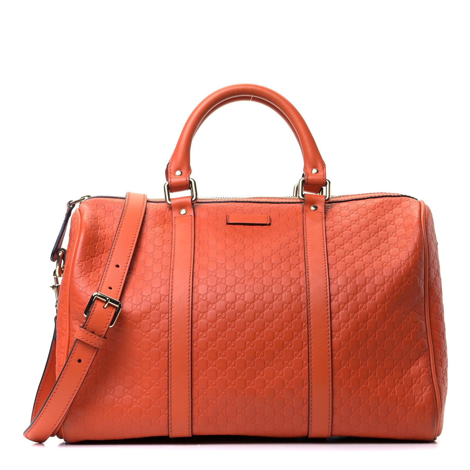 Gucci Microguccissima Medium Joy Boston Sun Orange 1 of 5