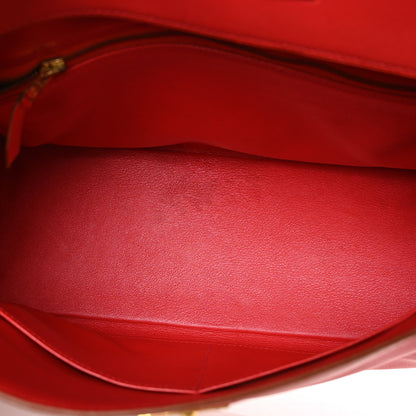 Hermes Swift Kelly Retourne 32 Vermillion 5 of 13